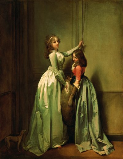 At the Entrance by Louis Leopold Boilly